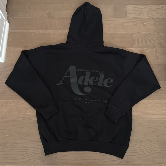 Weekends with Adele black hoodie - Picture 3 of 6